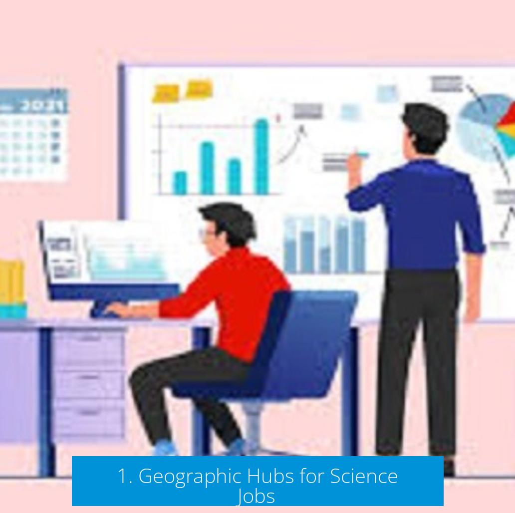 1. Geographic Hubs for Science Jobs