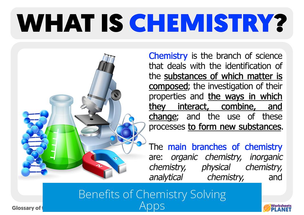 Benefits of Chemistry Solving Apps