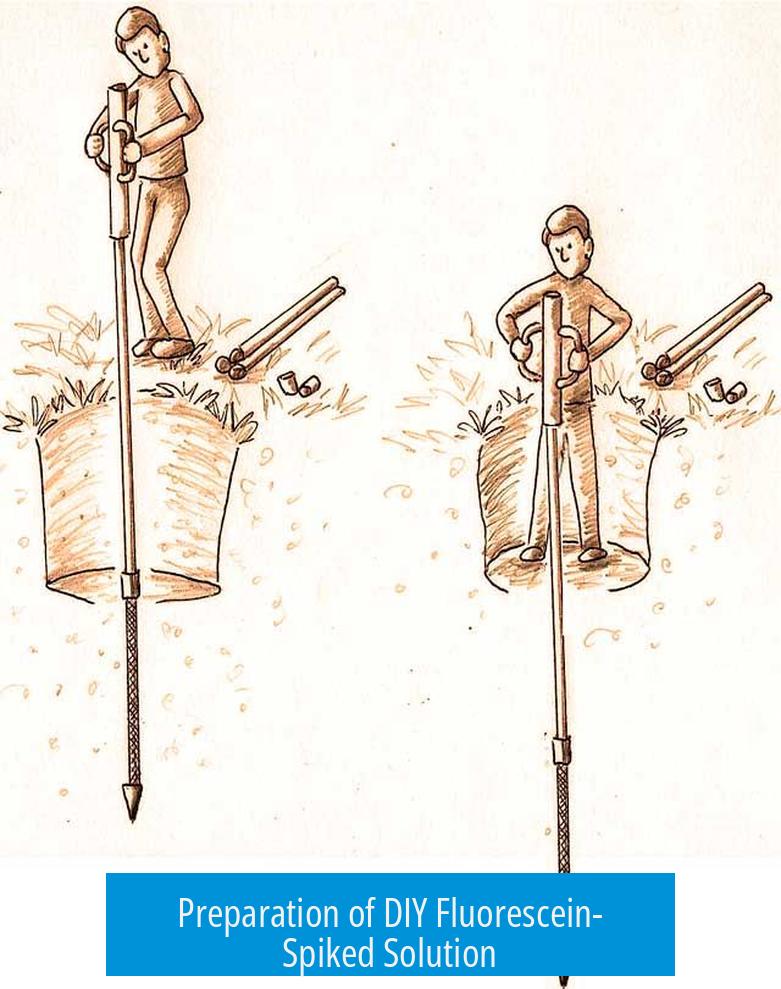 Preparation of DIY Fluorescein-Spiked Solution