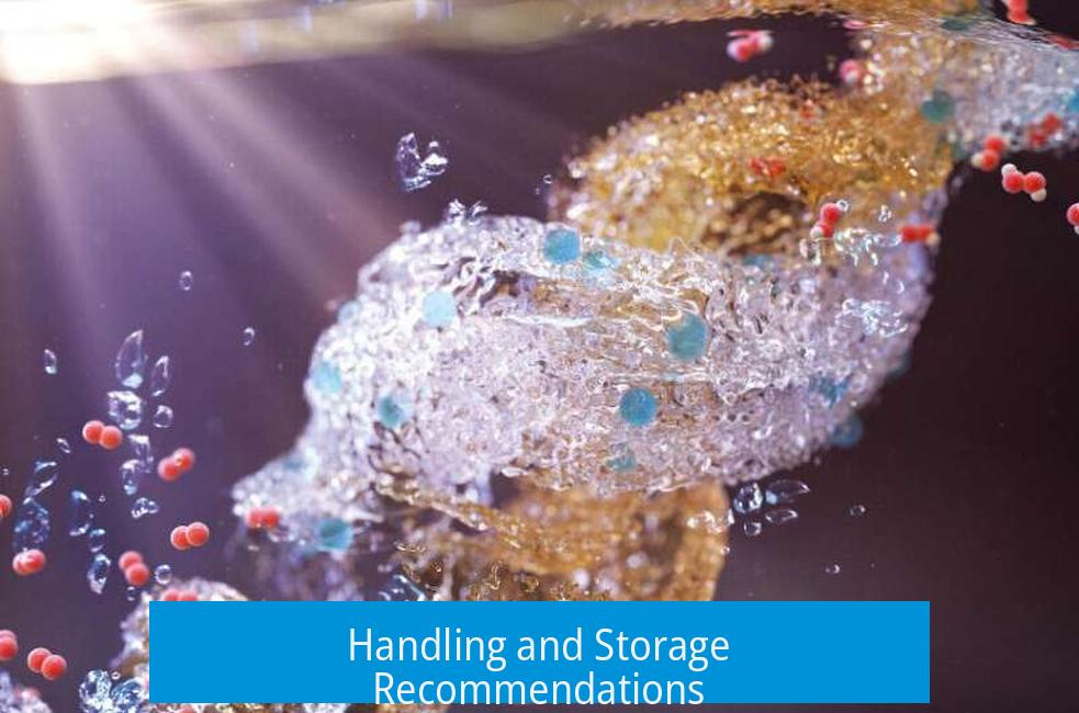 Handling and Storage Recommendations