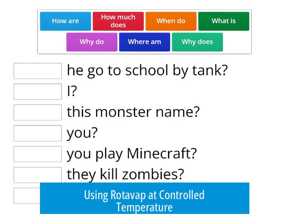 Using Rotavap at Controlled Temperature