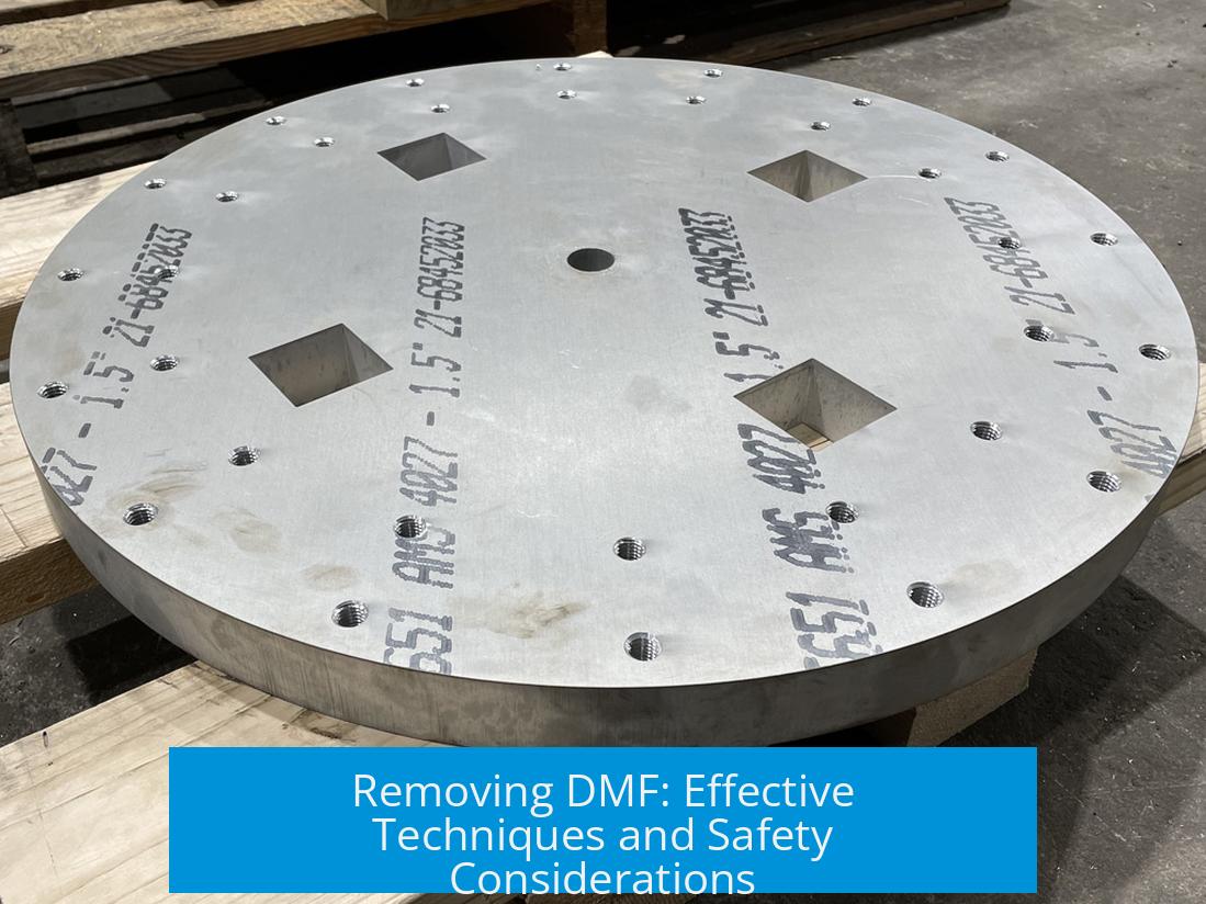Removing DMF: Effective Techniques and Safety Considerations