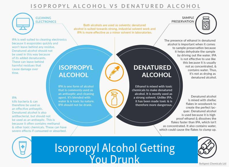 Isopropyl Alcohol Getting You Drunk