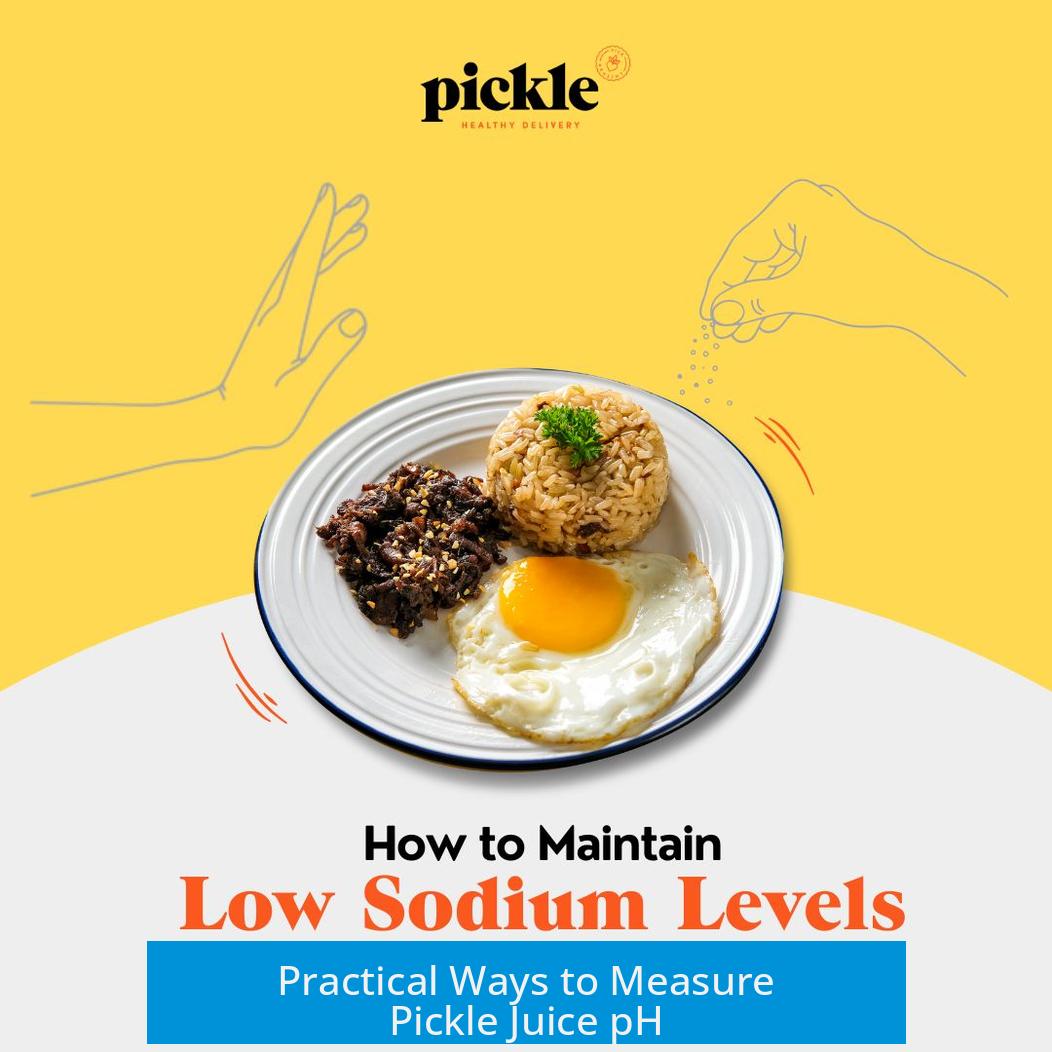 Practical Ways to Measure Pickle Juice pH