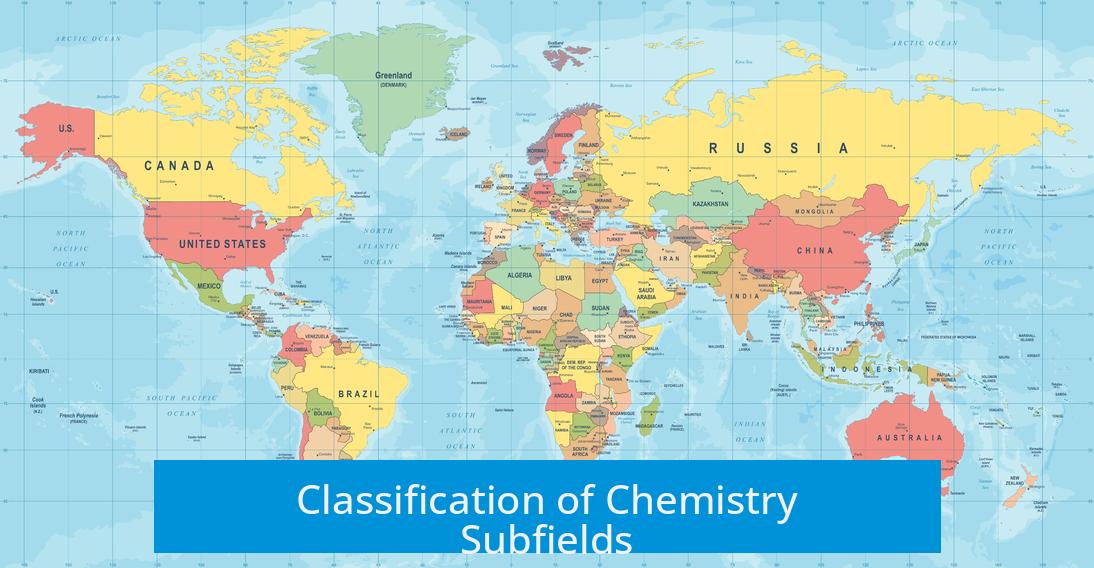 Classification of Chemistry Subfields