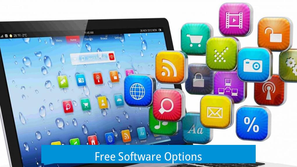 Free Software Options
