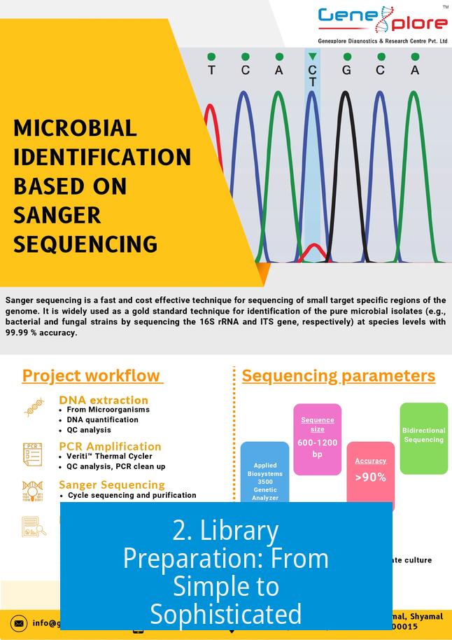 2. Library Preparation: From Simple to Sophisticated