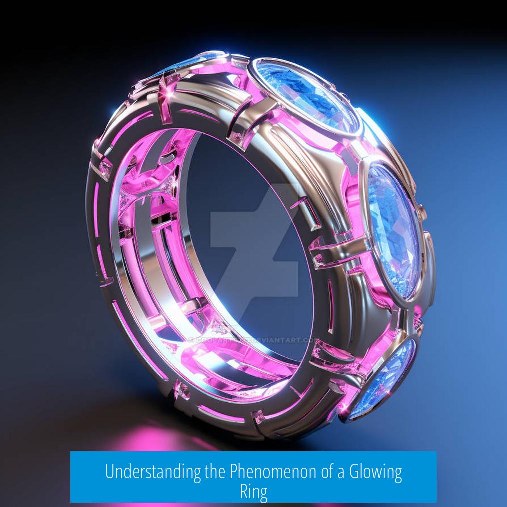 Understanding the Phenomenon of a Glowing Ring