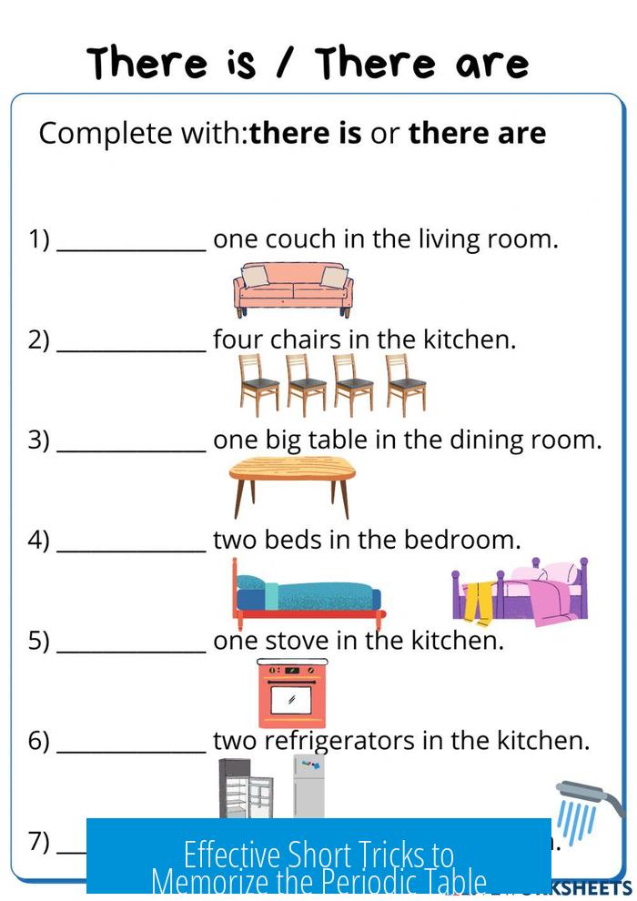 Effective Short Tricks to Memorize the Periodic Table