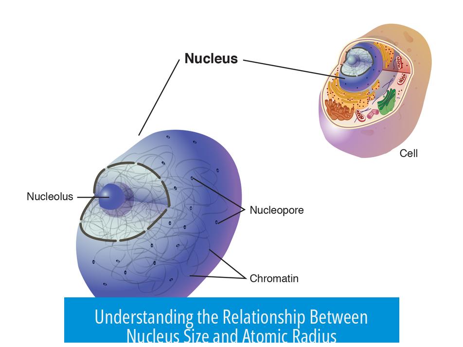 Understanding the Relationship Between Nucleus Size and Atomic Radius