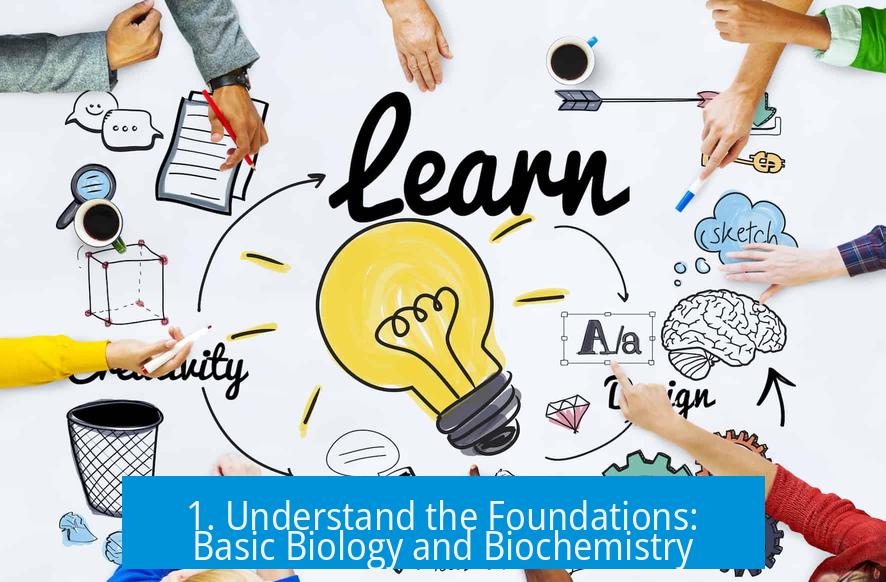 1. Understand the Foundations: Basic Biology and Biochemistry