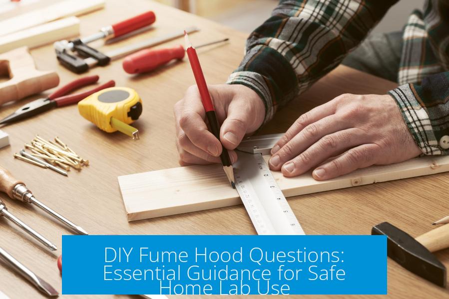 DIY Fume Hood Questions: Essential Guidance for Safe Home Lab Use