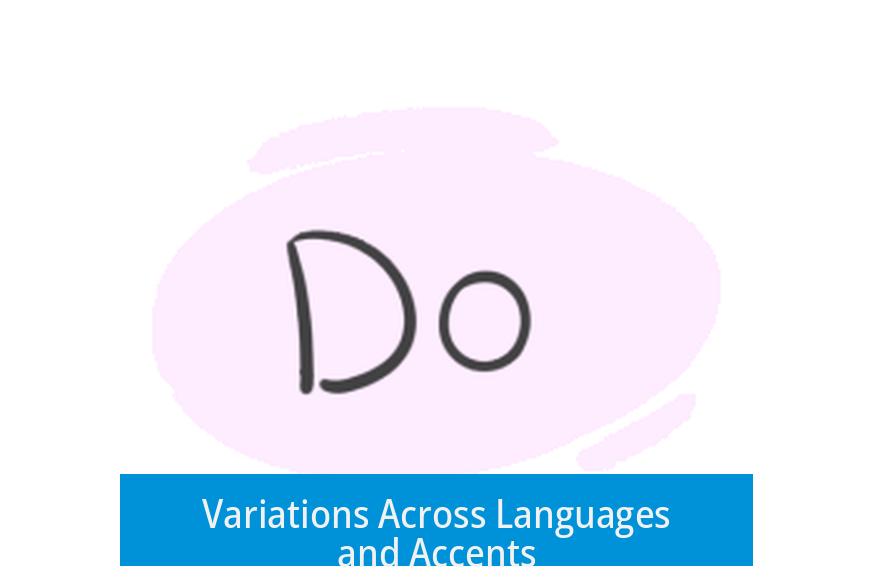 Variations Across Languages and Accents