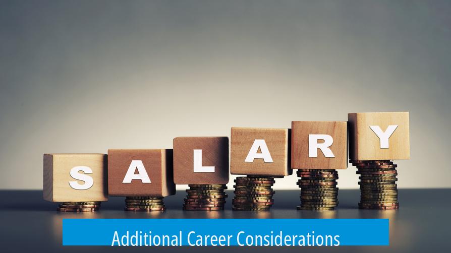 Additional Career Considerations