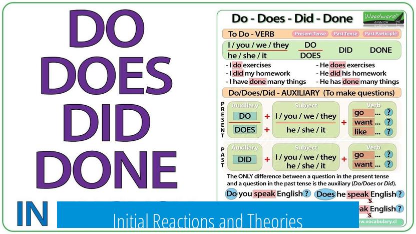 Initial Reactions and Theories