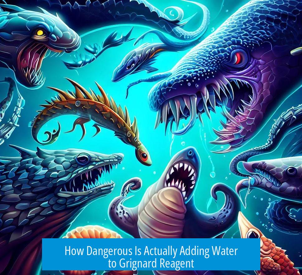 How Dangerous Is Actually Adding Water to Grignard Reagent?