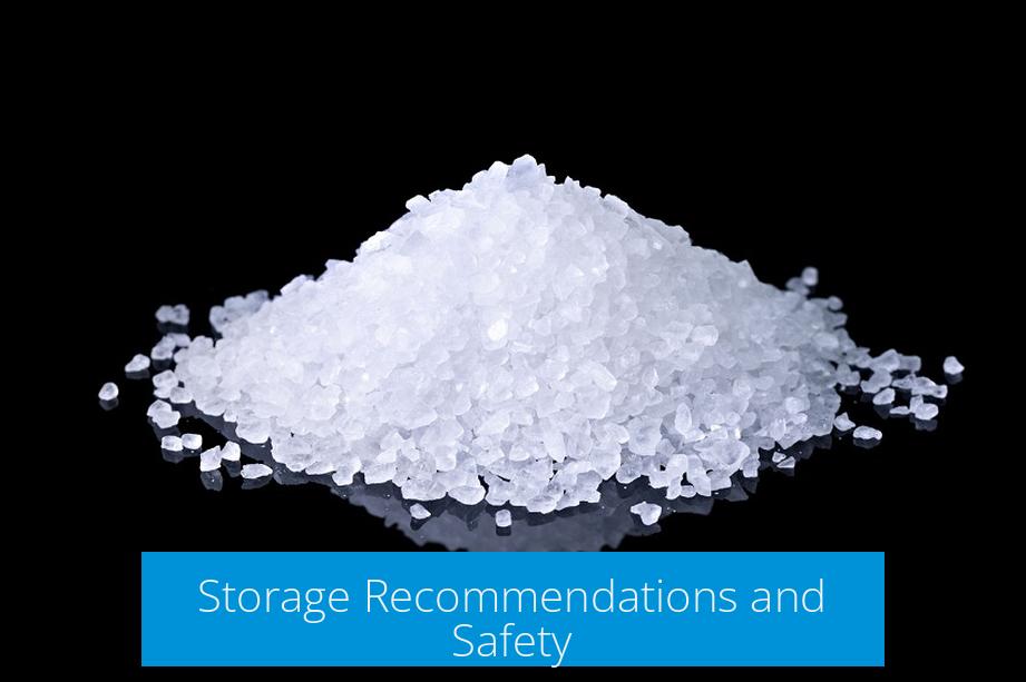 Storage Recommendations and Safety