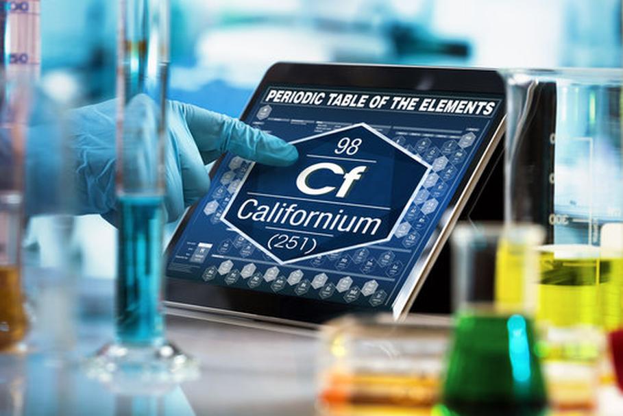 Curium (Element 96) is also used outside research. It acts as a thermal generator in satellites, providing heat through radioactive decay. Additionally, curium helps in industrial process control by estimating material quantities on conveyor belts.