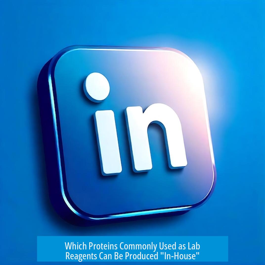 Which Proteins Commonly Used as Lab Reagents Can Be Produced "In-House"?