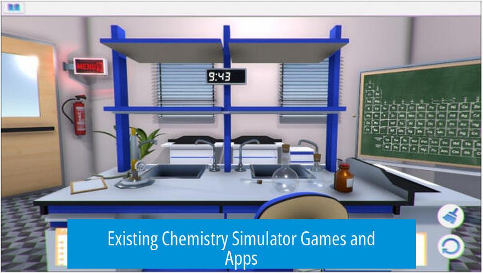 Existing Chemistry Simulator Games and Apps