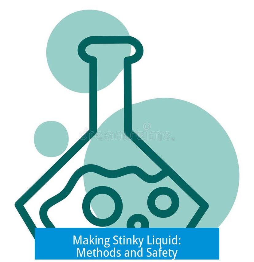 Making Stinky Liquid: Methods and Safety