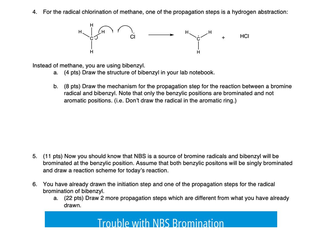 Trouble with NBS Bromination