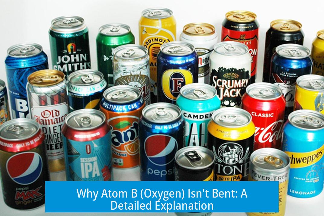 Why Atom B (Oxygen) Isn't Bent: A Detailed Explanation