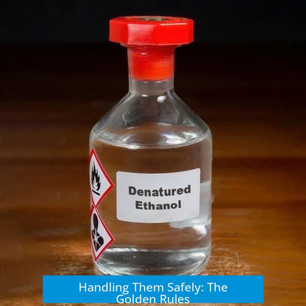 Handling Them Safely: The Golden Rules
