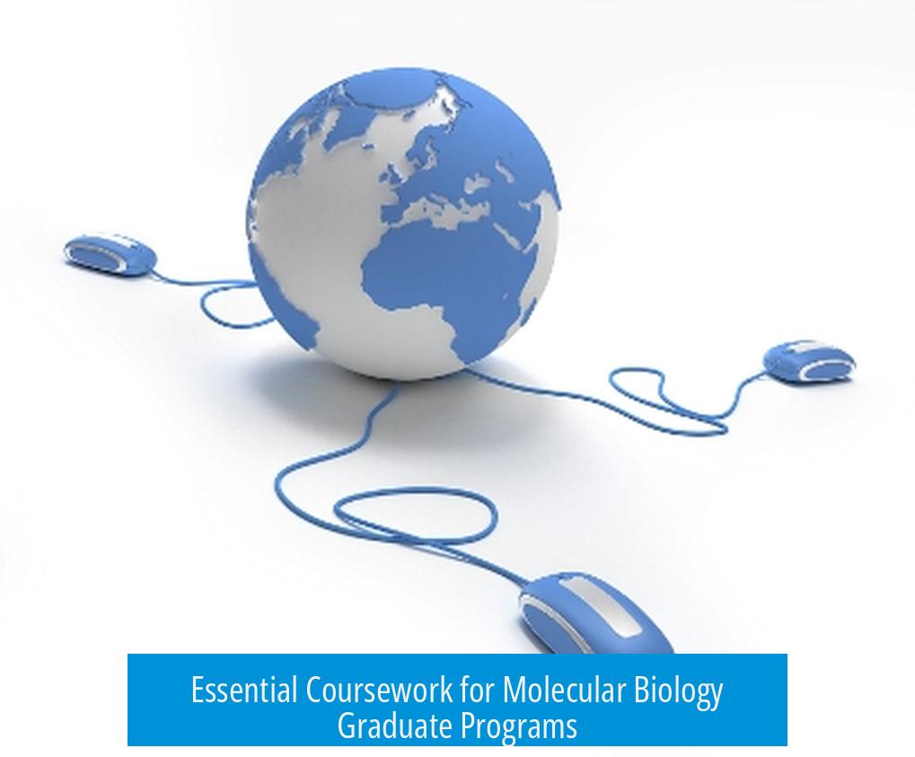 Essential Coursework for Molecular Biology Graduate Programs
