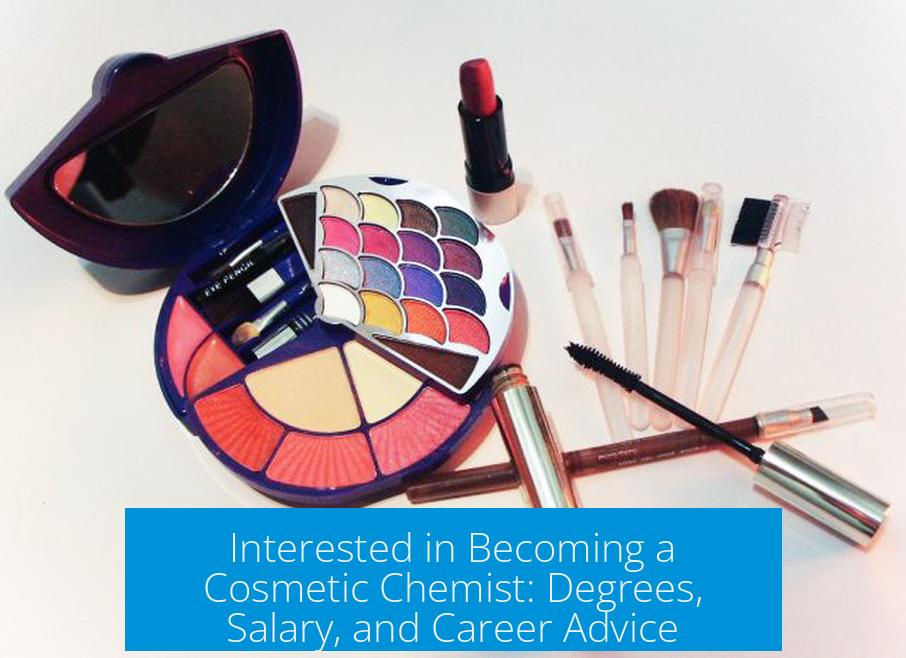 Interested in Becoming a Cosmetic Chemist: Degrees, Salary, and Career Advice