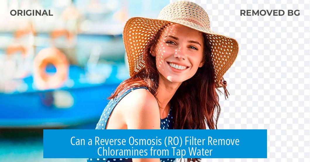 Can a Reverse Osmosis (RO) Filter Remove Chloramines from Tap Water?