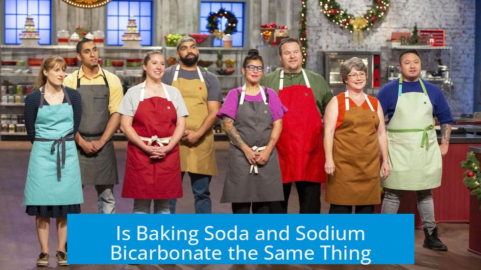 Is Baking Soda and Sodium Bicarbonate the Same Thing?