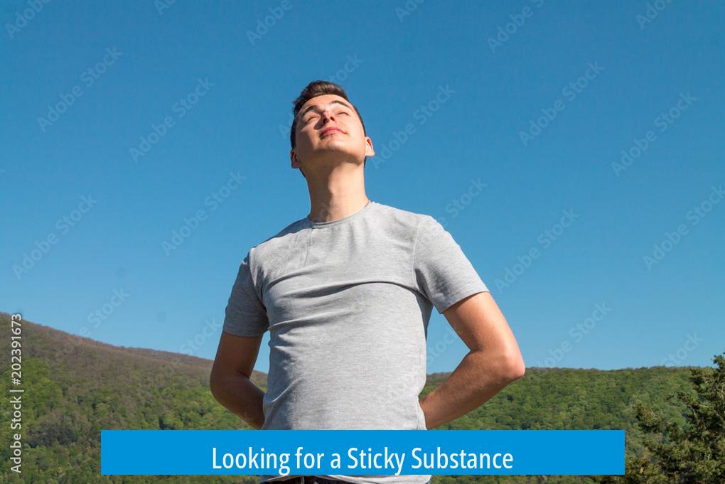 Looking for a Sticky Substance
