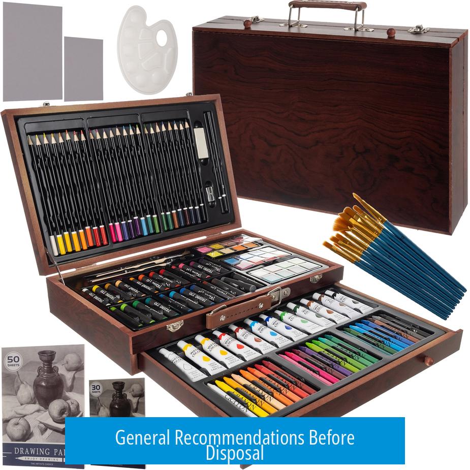 General Recommendations Before Disposal