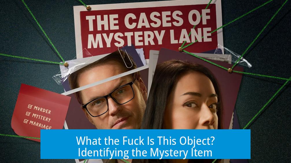 What the Fuck Is This Object? Identifying the Mystery Item