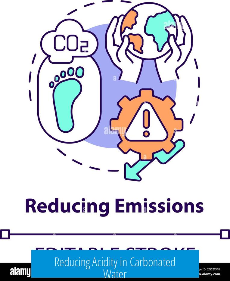 Reducing Acidity in Carbonated Water