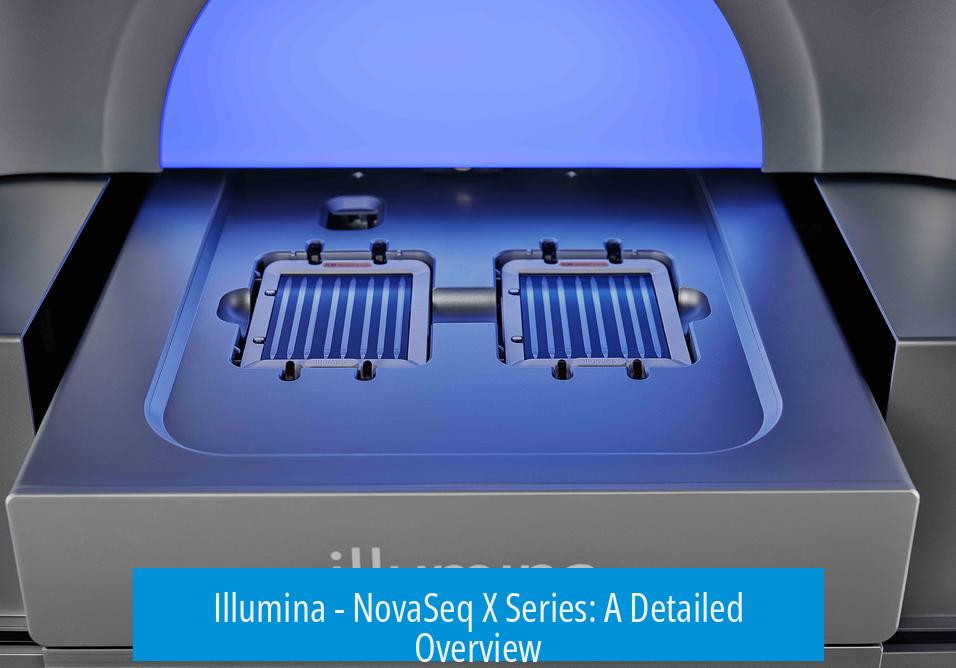 Illumina - NovaSeq X Series: A Detailed Overview