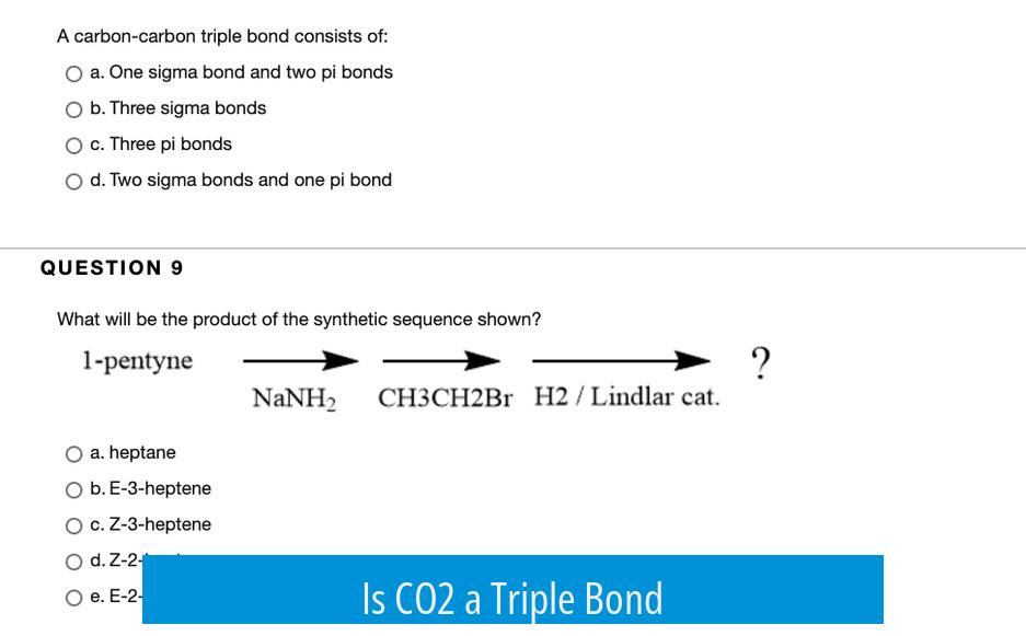 Is CO2 a Triple Bond?