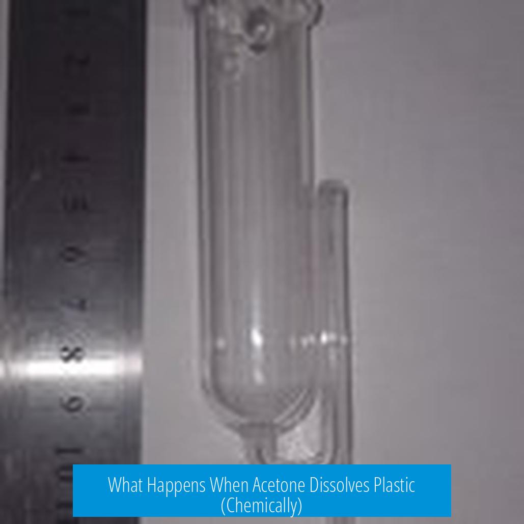 What Happens When Acetone Dissolves Plastic (Chemically)?