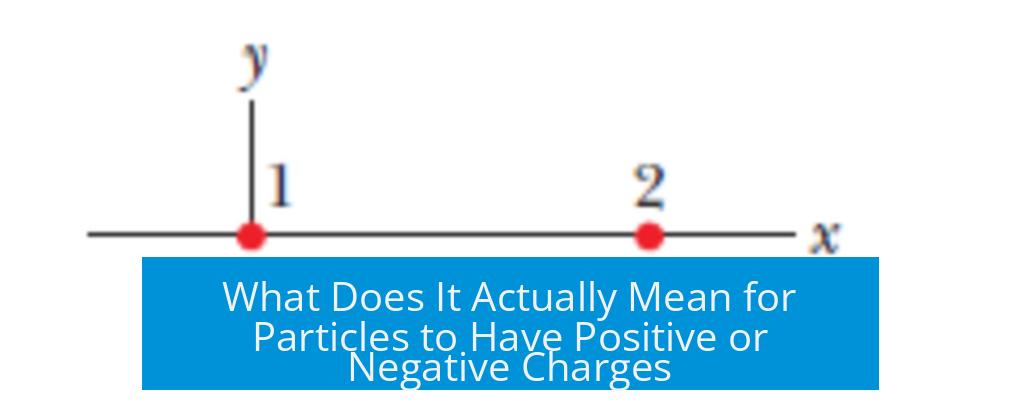 What Does It Actually Mean for Particles to Have Positive or Negative Charges?