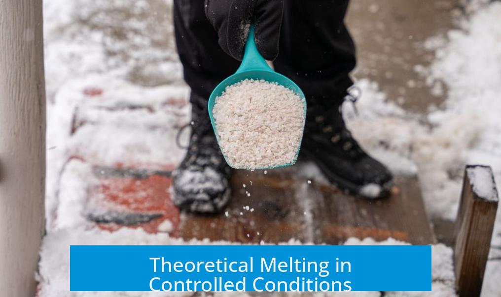 Theoretical Melting in Controlled Conditions