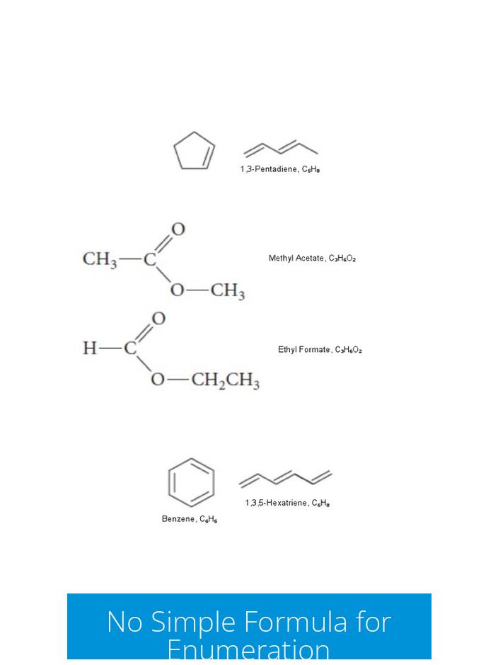 No Simple Formula for Enumeration