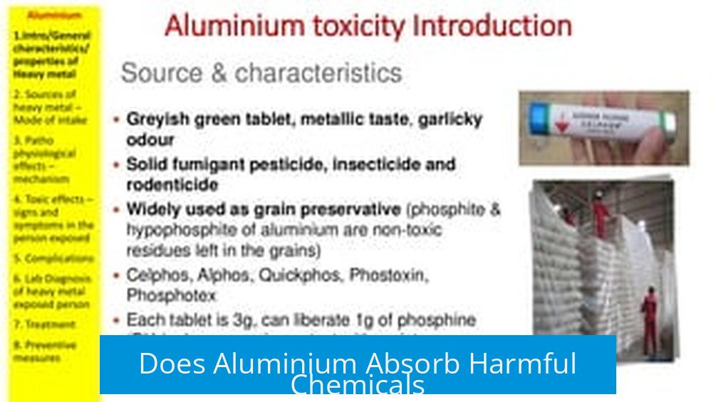 Does Aluminium Absorb Harmful Chemicals?
