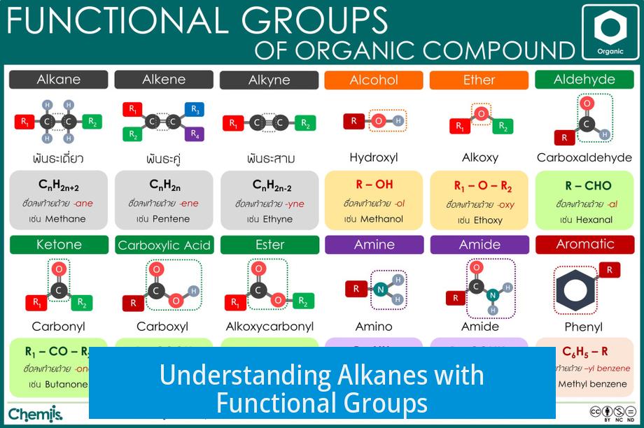 Understanding Alkanes with Functional Groups