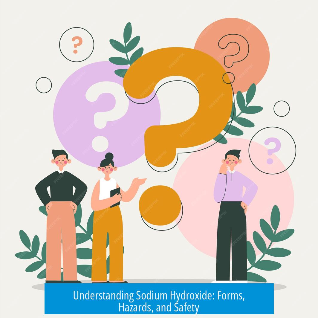 Understanding Sodium Hydroxide: Forms, Hazards, and Safety