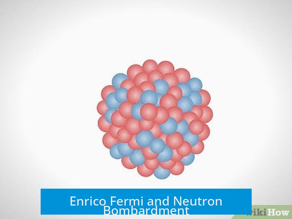 Enrico Fermi and Neutron Bombardment
