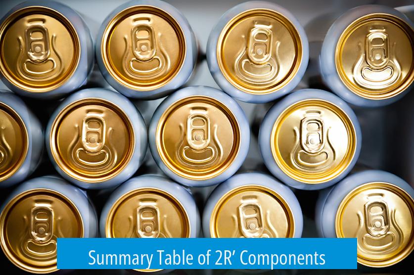 Summary Table of 2R’ Components