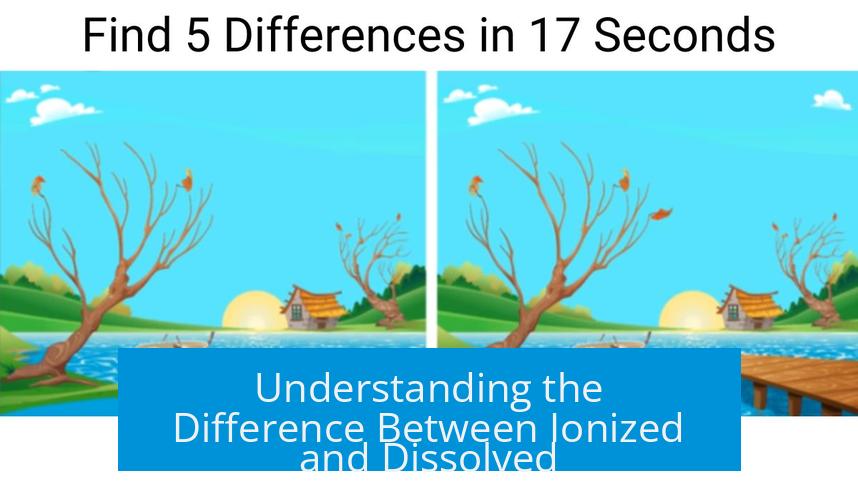 Understanding the Difference Between Ionized and Dissolved