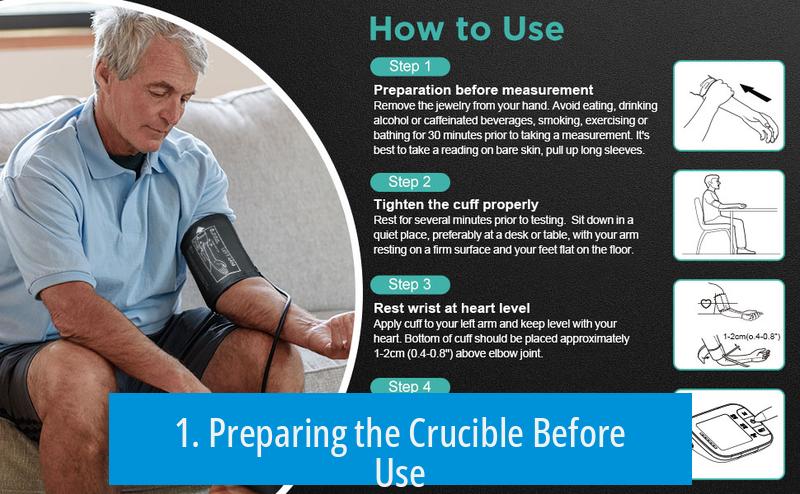 1. Preparing the Crucible Before Use