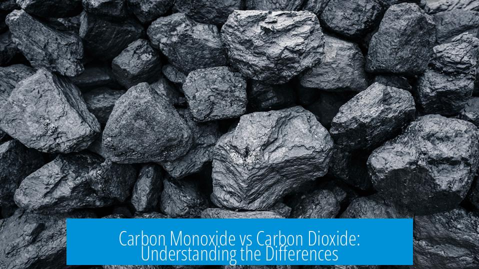 Carbon Monoxide vs Carbon Dioxide: Understanding the Differences